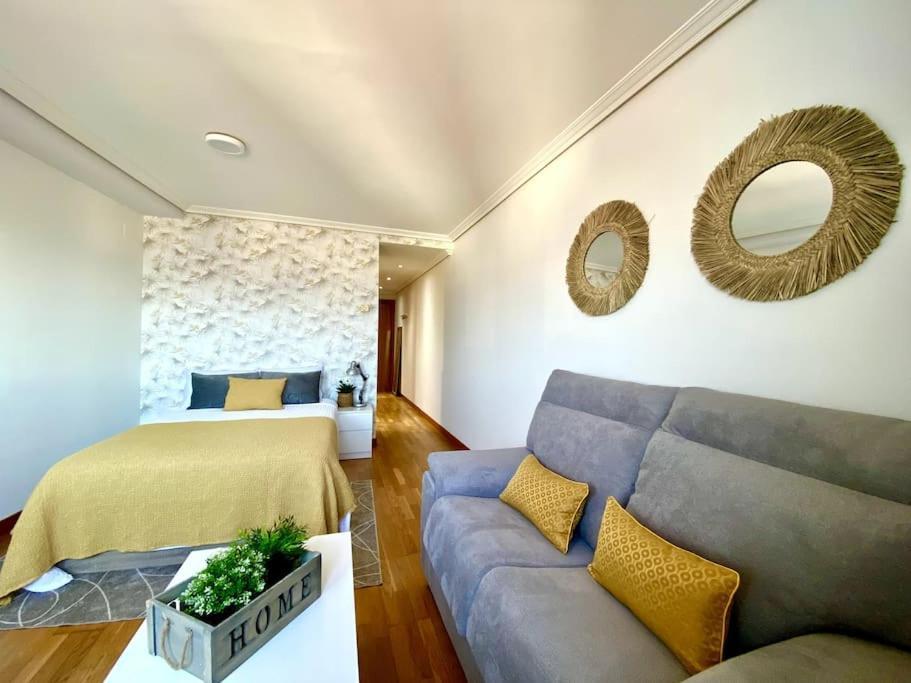 Ferienwohnung Estudio Con Vistas Al Mar Vigo Exterior foto