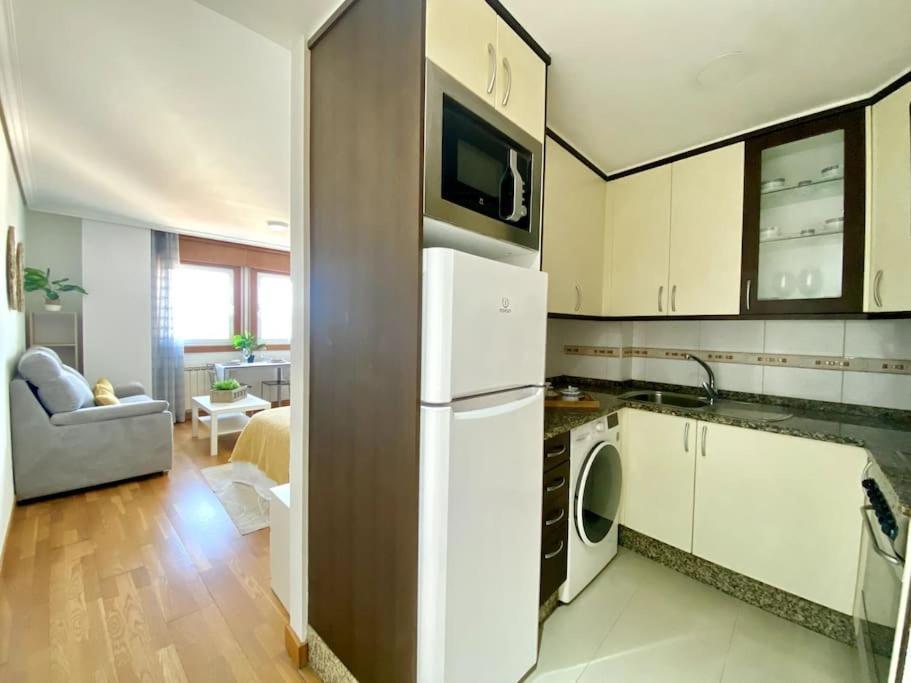 Ferienwohnung Estudio Con Vistas Al Mar Vigo Exterior foto